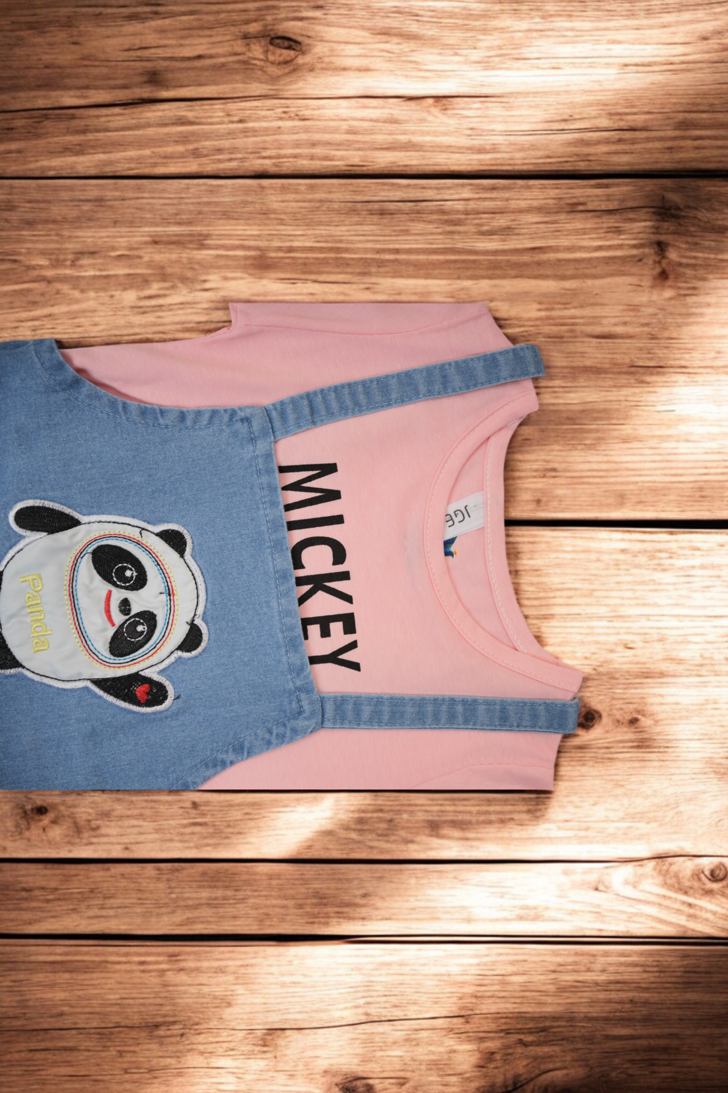 Girls Playful Panda Wear