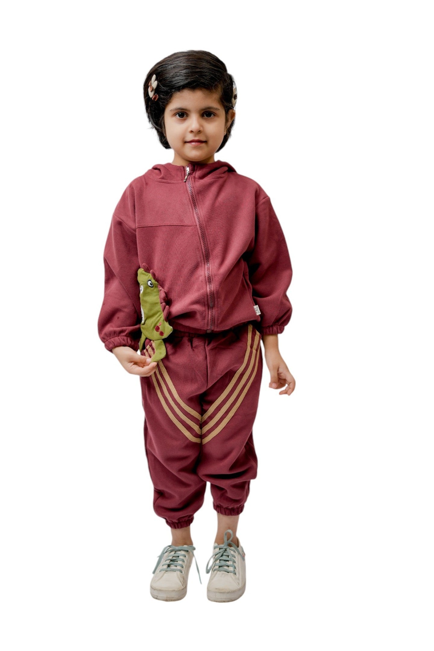 Unisex Chick Dine Vibe-Mehroon Set