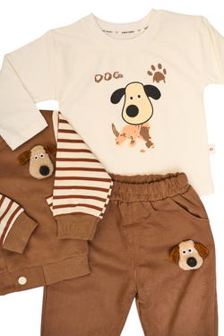 Unisex Little Woof Cool Set